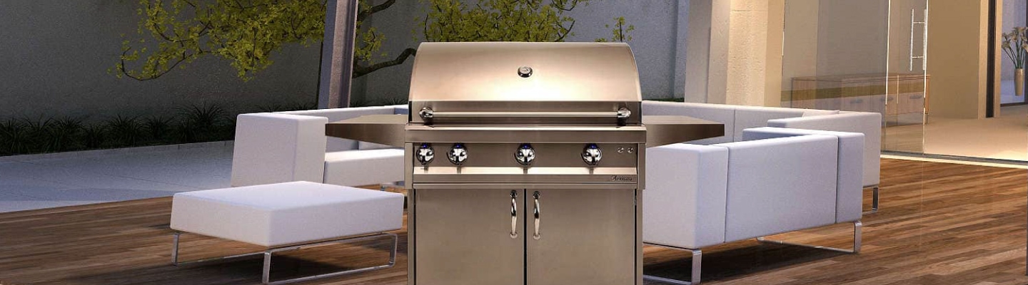 Artisan Header with Freestanding Artisan Grill