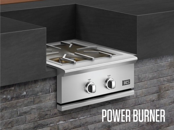 DCS Built-in Power Burner