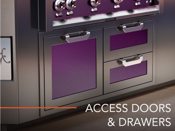Hestan Access Doors and Drawers
