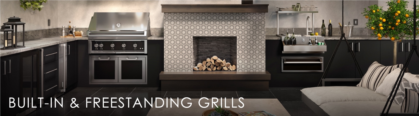 Built-in and Freestanding Grills