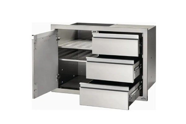 Napoleon Island Access Drawers