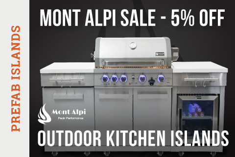 Mont Alpi Outdoor Kitchen Islands