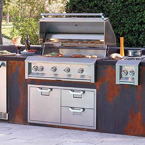 Best American Made Built-In Gas Grill for Rotisserie
