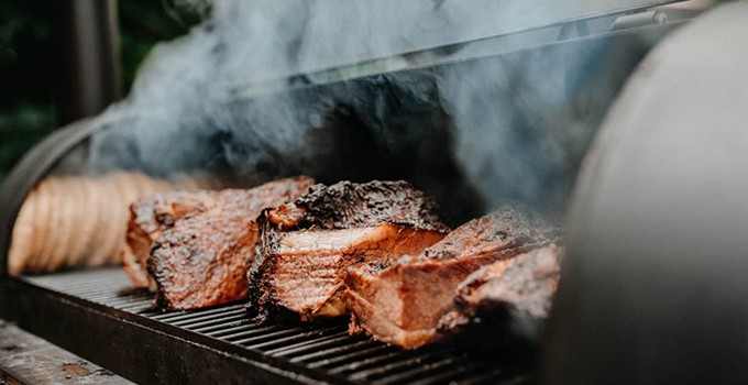 BBQ Smoking low and slow