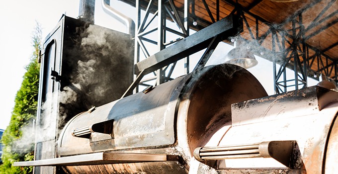 BBQ Smoking lid