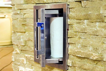 Outdoor Kitchen Storage Paper Towel Holder