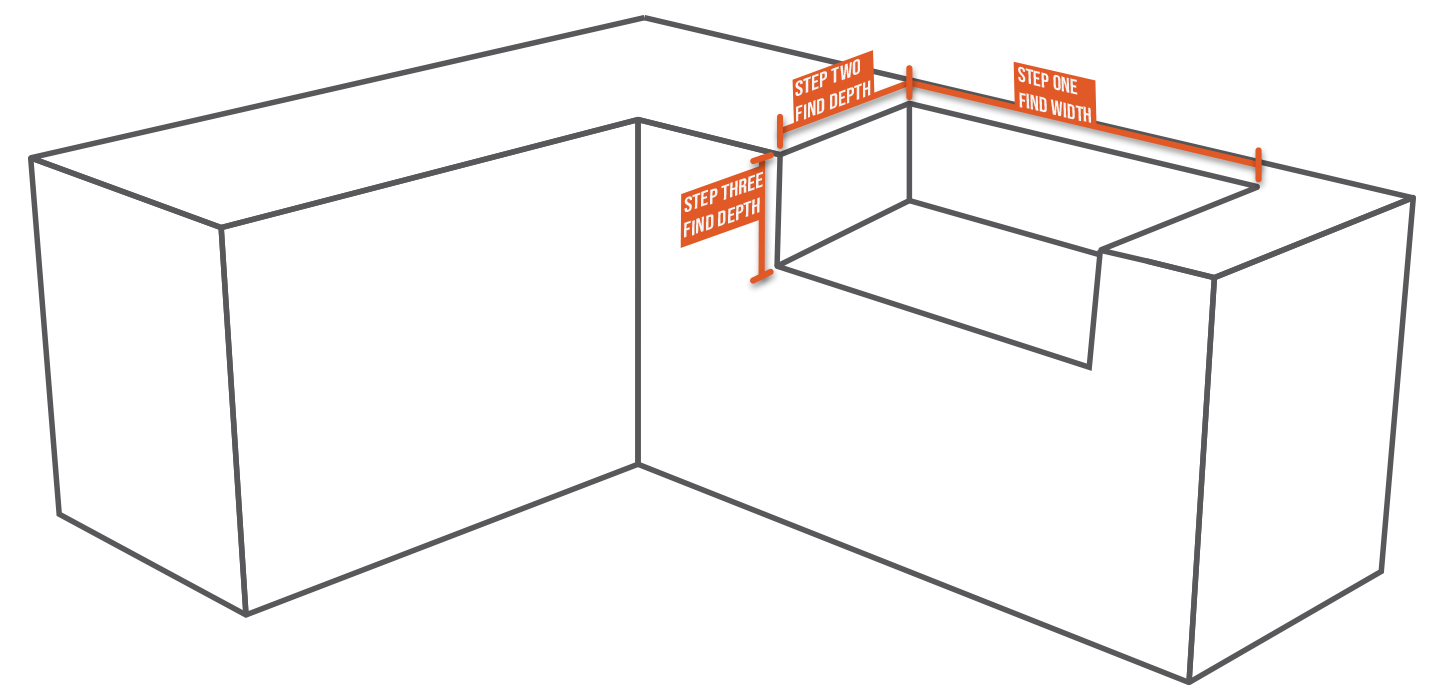 Dimensions Built-in Grill