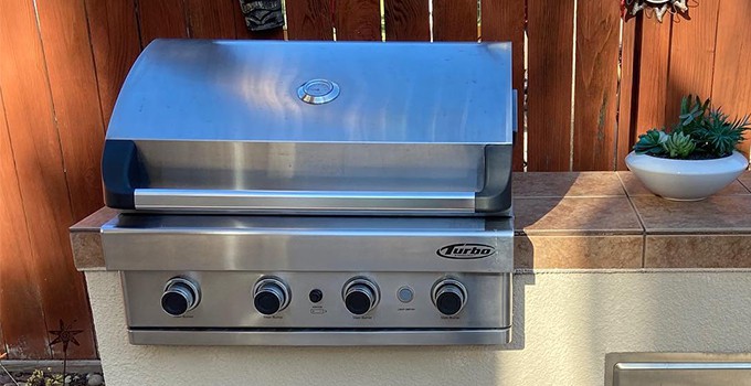 Turbo Built-in Gas Grill