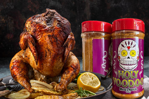 Voodoo Cajun Beer Can Chicken