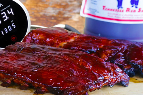 Tennessee Red Candy Coated Ribs