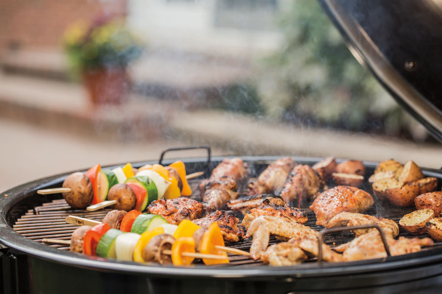 Cooking on the new Weber Summit Charcoal grill